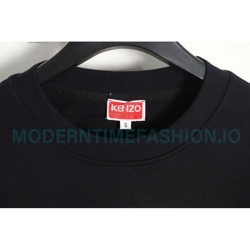 Kenzo - 23FW Small Love Printed Crew-neck Hoodie