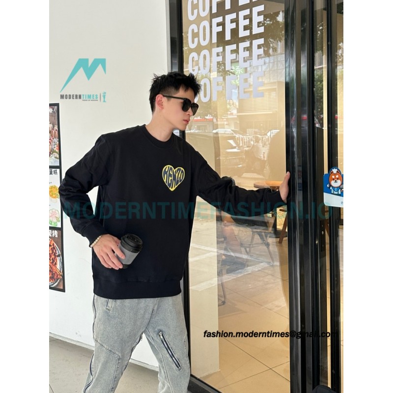 Kenzo - 23FW Small Love Printed Crew-neck Hoodie
