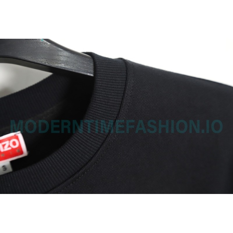 Kenzo - 23FW Floral Print Crew Neck Hoodie