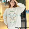 Kenzo - 23FW Elephant Print Crew Neck Hoodie