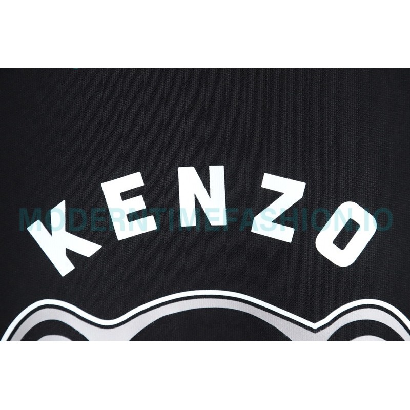 Kenzo - 23FW Elephant Print Crew Neck Hoodie