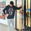 Kenzo - 23FW Elephant Print Crew Neck Hoodie