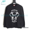 Kenzo - 23FW Elephant Print Crew Neck Hoodie