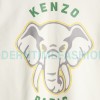 Kenzo - 23FW Elephant Print Crew Neck Hoodie