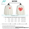 Kenzo - 23FW Big Love Printed Crew-neck Hoodie