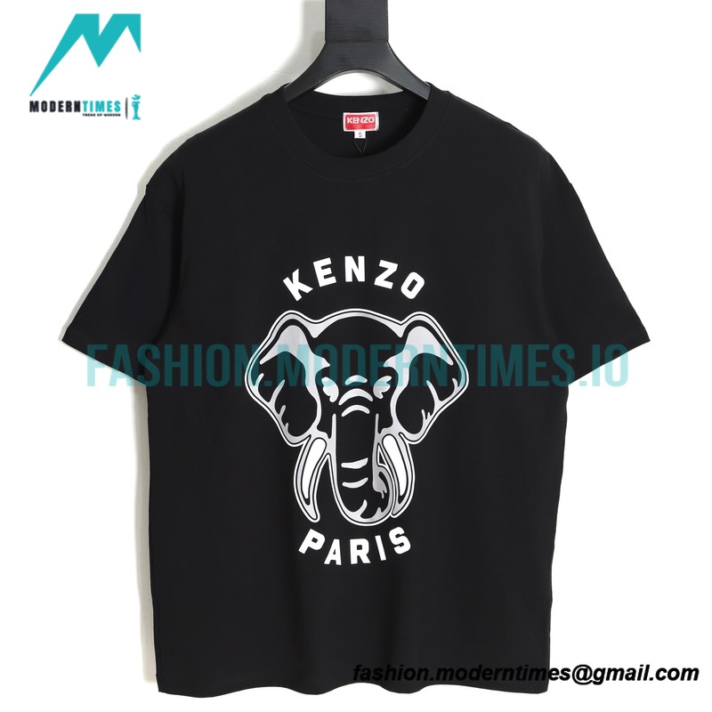 Kenzo - Nigo Co-branded Elephant Short-sleeved T-shirt