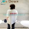 Kenzo - Nigo Co-branded Square Letter-print Embroidered Short-sleeved T-shirt