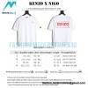 Kenzo - Nigo Co-branded Square Letter-print Embroidered Short-sleeved T-shirt
