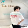 Kenzo - Nigo Co-branded Square Letter-print Embroidered Short-sleeved T-shirt