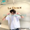 Kenzo - Nigo Co-branded Square Letter-print Embroidered Short-sleeved T-shirt