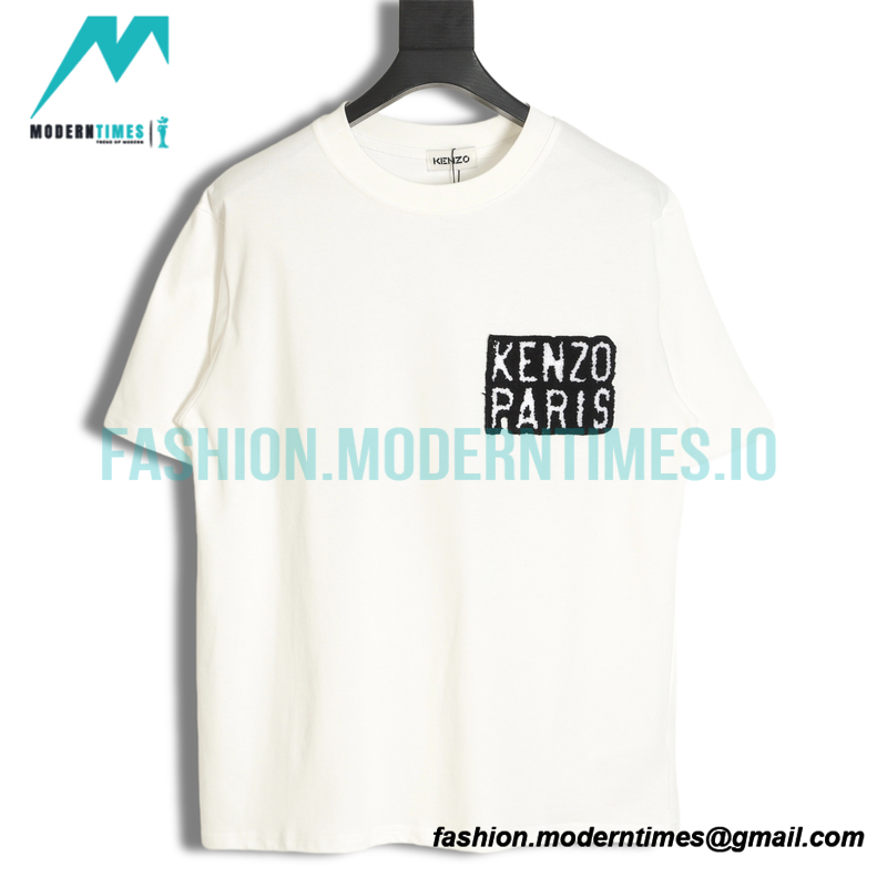 Kenzo - Nigo Co-branded Towel Embroidered Elephant Casual Short Sleeve