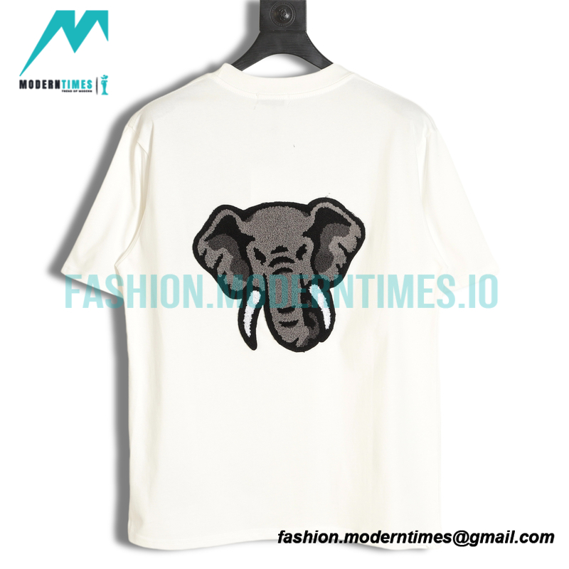 Kenzo - Nigo Co-branded Towel Embroidered Elephant Casual Short Sleeve