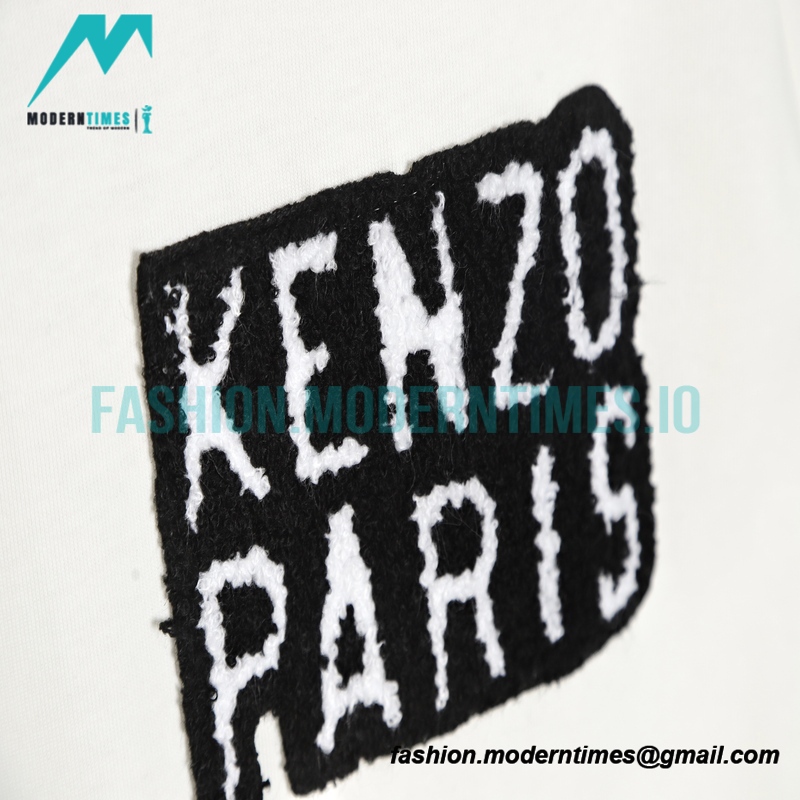 Kenzo - Nigo Co-branded Towel Embroidered Elephant Casual Short Sleeve