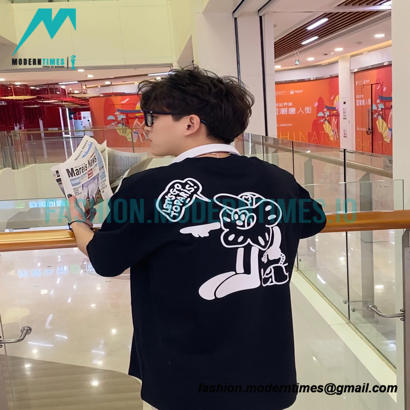 Kenzo - Nigo Co-branded Cartoon Print Short-sleeved T-shirt