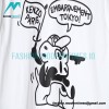 Kenzo - Nigo Co-branded Cartoon Print Short-sleeved T-shirt