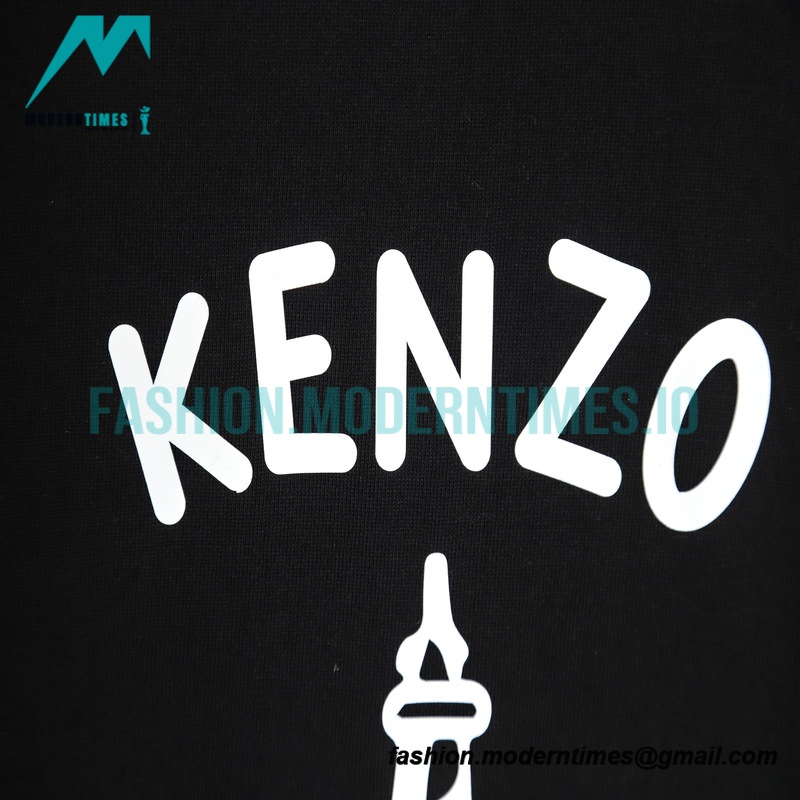 Kenzo - Nigo Co-branded Alphabet Tower Print Short-sleeved T-shirt