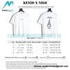 Kenzo - Nigo Co-branded Alphabet Tower Print Short-sleeved T-shirt