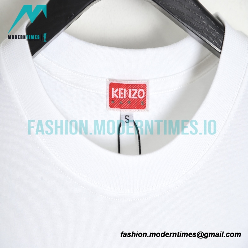 Kenzo - Nigo Co-branded Alphabet Tower Print Short-sleeved T-shirt