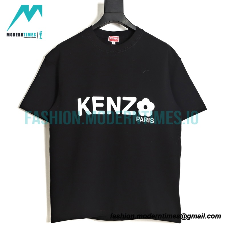Kenzo - Nigo Co-branded Short Sleeve T-shirt With Letter Floral Print