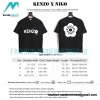 Kenzo - Nigo Co-branded Short Sleeve T-shirt With Letter Floral Print