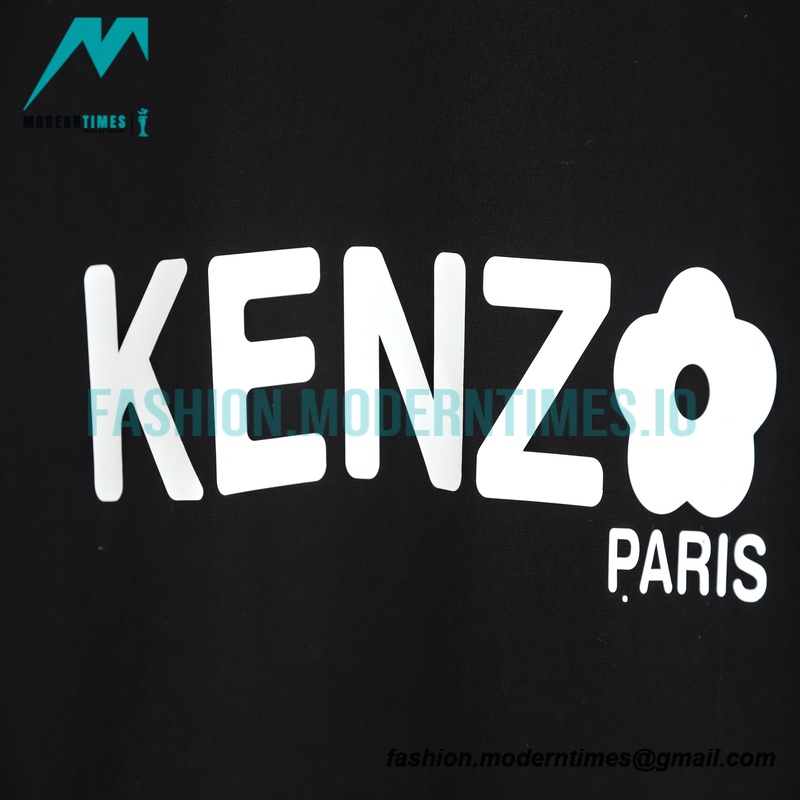 Kenzo - Nigo Co-branded Short Sleeve T-shirt With Letter Floral Print