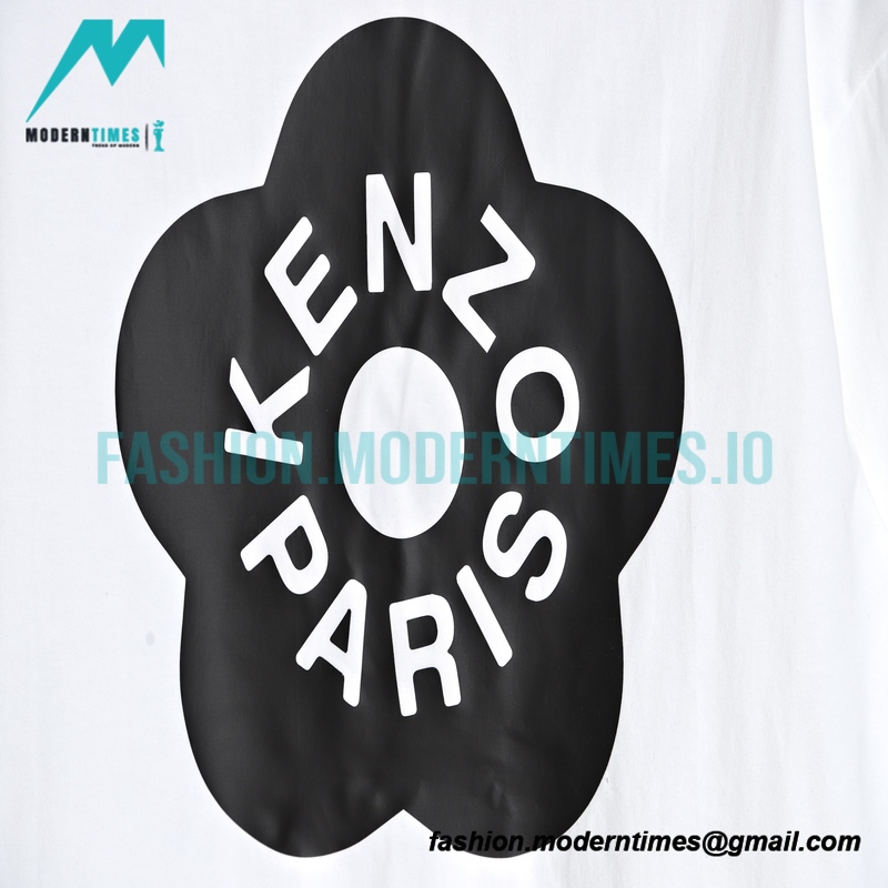 Kenzo - Nigo Co-branded Short Sleeve T-shirt With Letter Floral Print