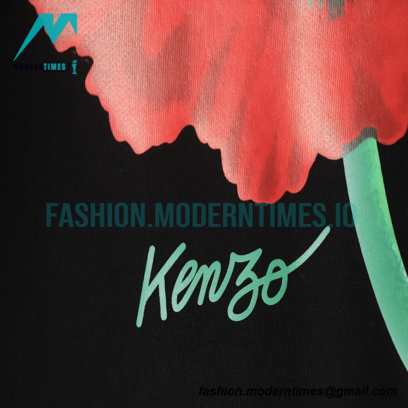 Kenzo - Nigo Co-branded Crabapple Flower Short-sleeved T-shirt
