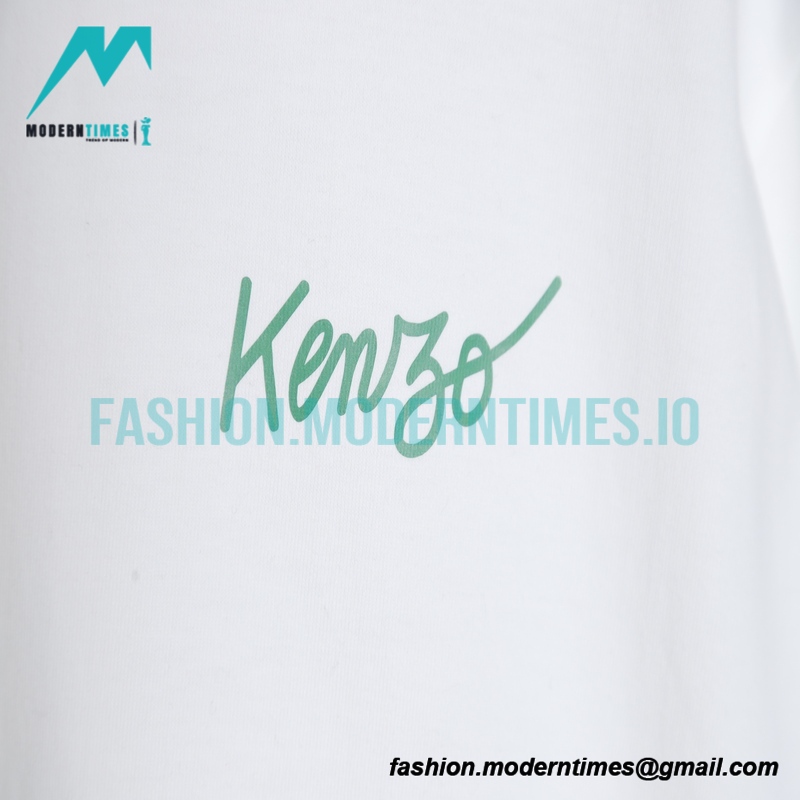 Kenzo - Nigo Co-branded Crabapple Flower Short-sleeved T-shirt