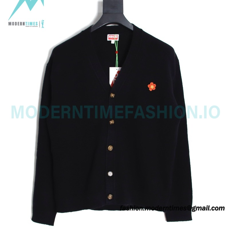 Kenzo - 23 FW Boke Floral Sweater Knit Cardigan