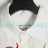 Lanvin - 22FW Flame Love Printed Long-sleeved Shirt