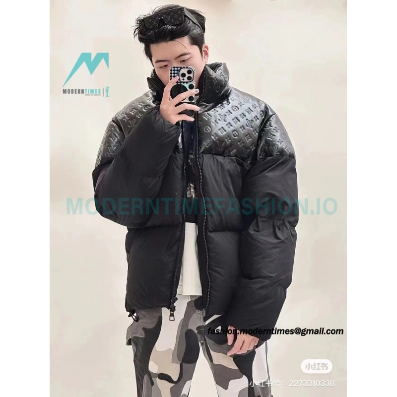 Louis Vuitton - New Patchwork Embossed Down Jacket