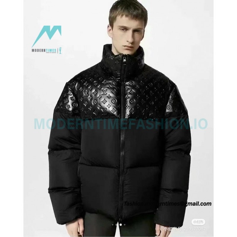 Louis Vuitton - New Patchwork Embossed Down Jacket