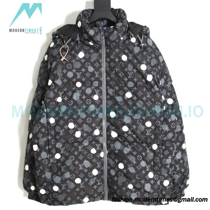 Louis Vuitton - Yayoi Kusama 23FW Polka Dot Down Jacket