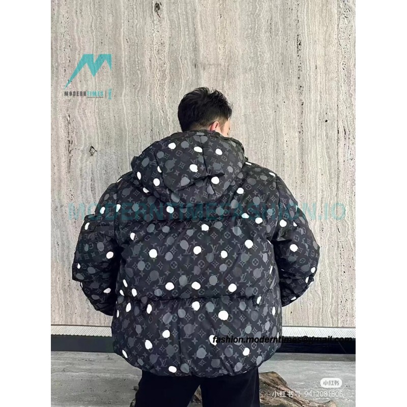 Louis Vuitton - Yayoi Kusama 23FW Polka Dot Down Jacket