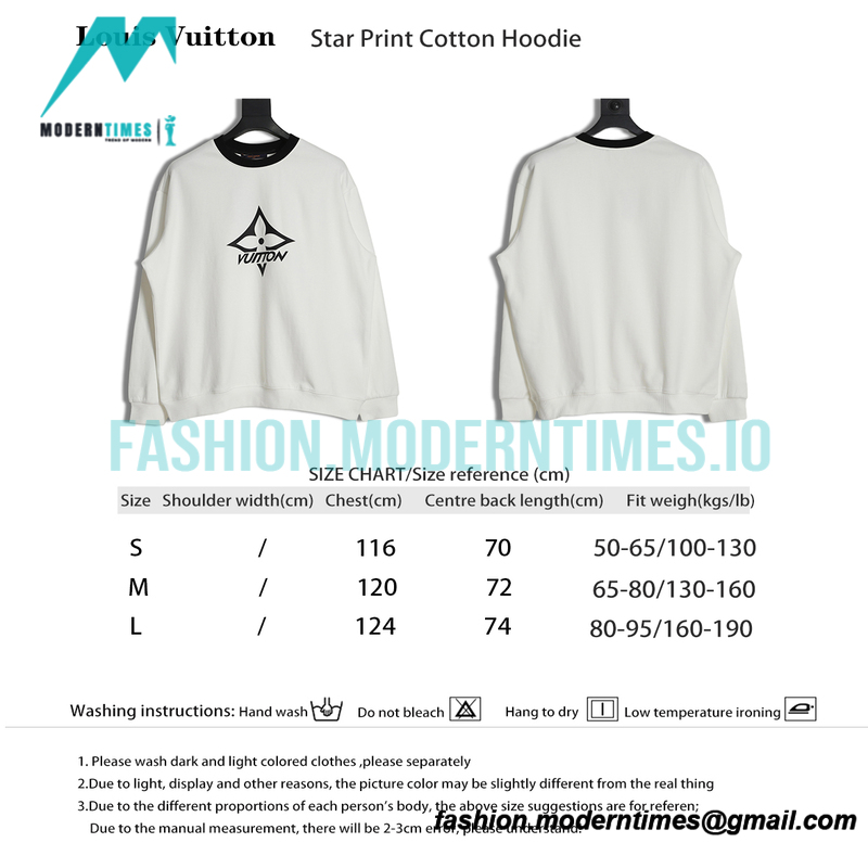 Louis Vuitton - Star Print Cotton Hoodie