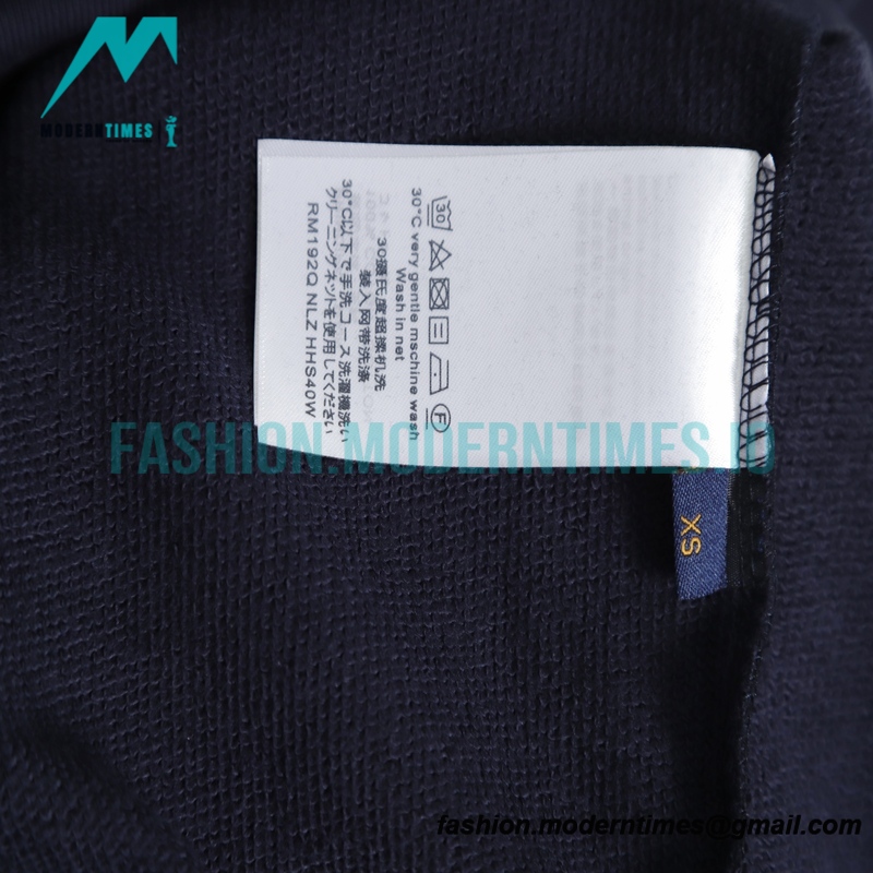Louis Vuitton - 23ss Embroidered Pattern Crew-neck Hoodie