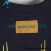 Louis Vuitton - 23ss Embroidered Pattern Crew-neck Hoodie