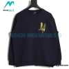 Louis Vuitton - 23ss Embroidered Pattern Crew-neck Hoodie