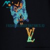 Louis Vuitton - 22FW Butterfly Embroidered Crew Neck Hoodie