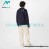 Louis Vuitton - 22FW Butterfly Embroidered Crew Neck Hoodie