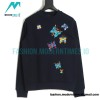 Louis Vuitton - 22FW Butterfly Embroidered Crew Neck Hoodie