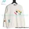 Louis Vuitton - 23FW Colorful Eye Print Crewneck Hoodie