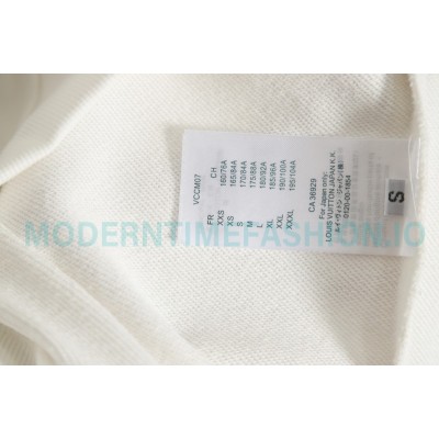 Louis Vuitton - 23FW Colorful Eye Print Crewneck Hoodie