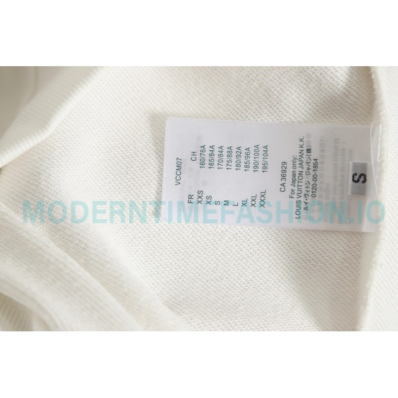 Louis Vuitton - 23FW Colorful Eye Print Crewneck Hoodie