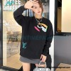 Louis Vuitton - 23FW Colorful Eye Print Crewneck Hoodie