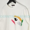 Louis Vuitton - 23FW Colorful Eye Print Crewneck Hoodie