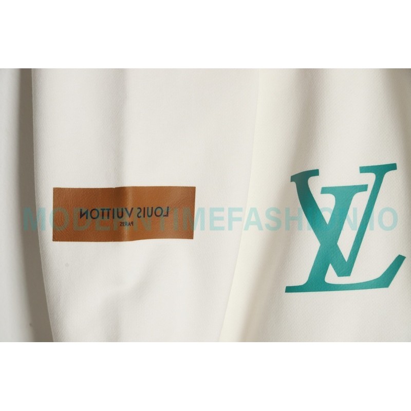 Louis Vuitton - 23FW Colorful Eye Print Crewneck Hoodie