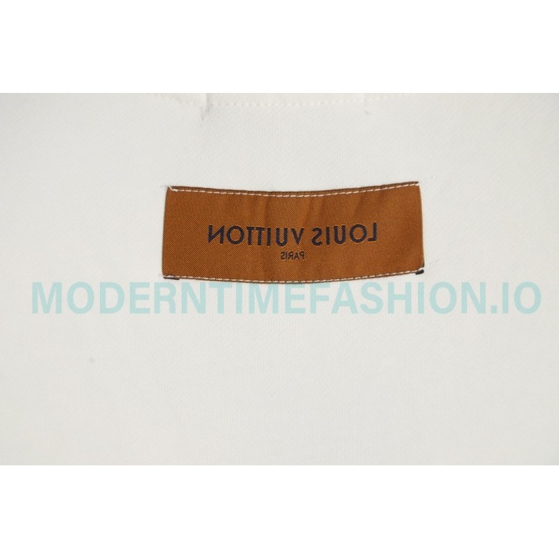 Louis Vuitton - 23FW Colorful Eye Print Crewneck Hoodie