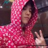 Louis vuitton - Supreme Co-brand Full Print Red Hoodie