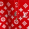 Louis vuitton - Supreme Co-brand Full Print Red Hoodie